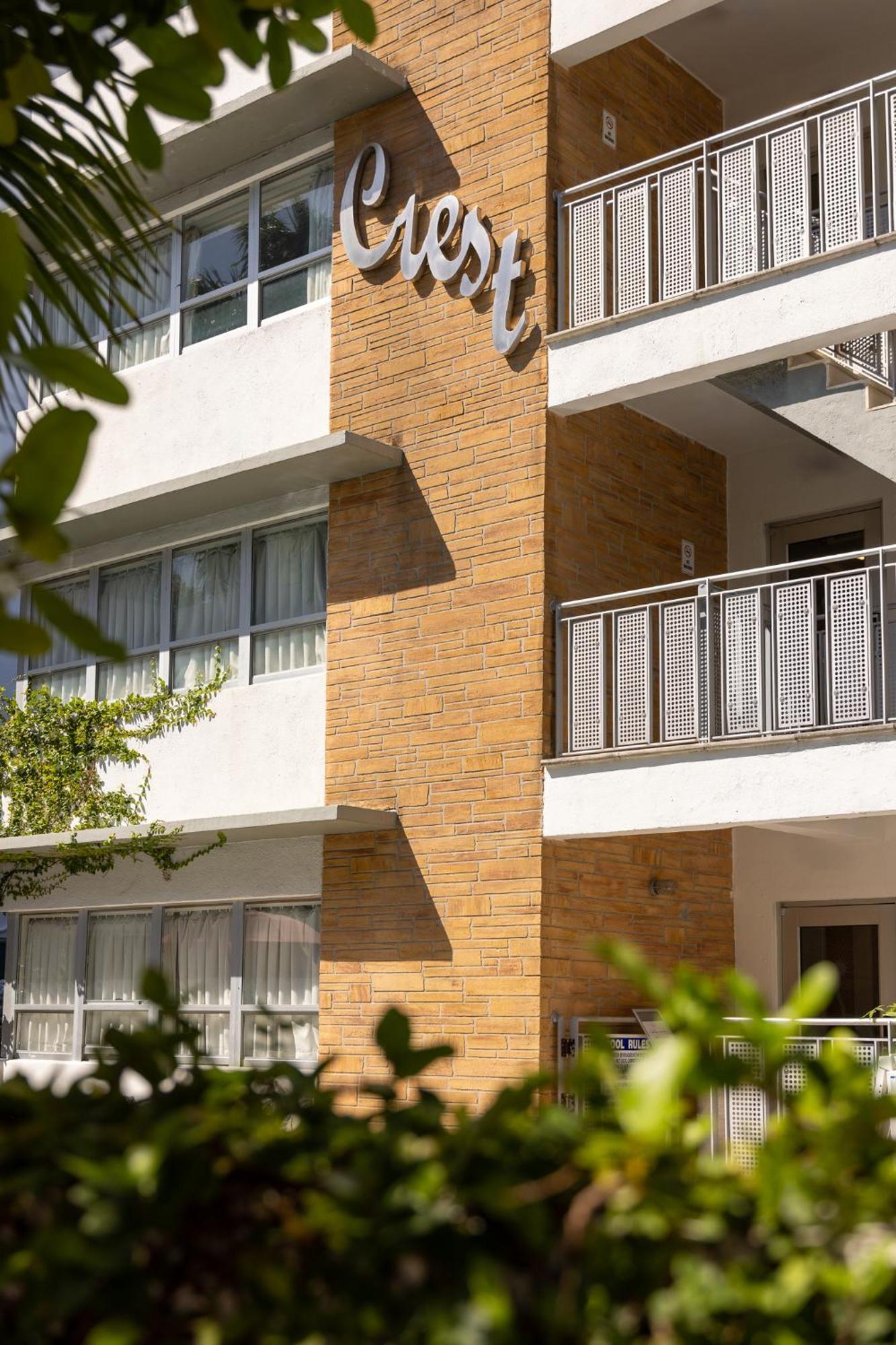 Crest Hotel Suites Miami Beach Bagian luar foto